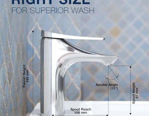 KOHLER FORE ARC SC LAV FAUCET WO DRAIN.27479IN-4ND-CP (1)